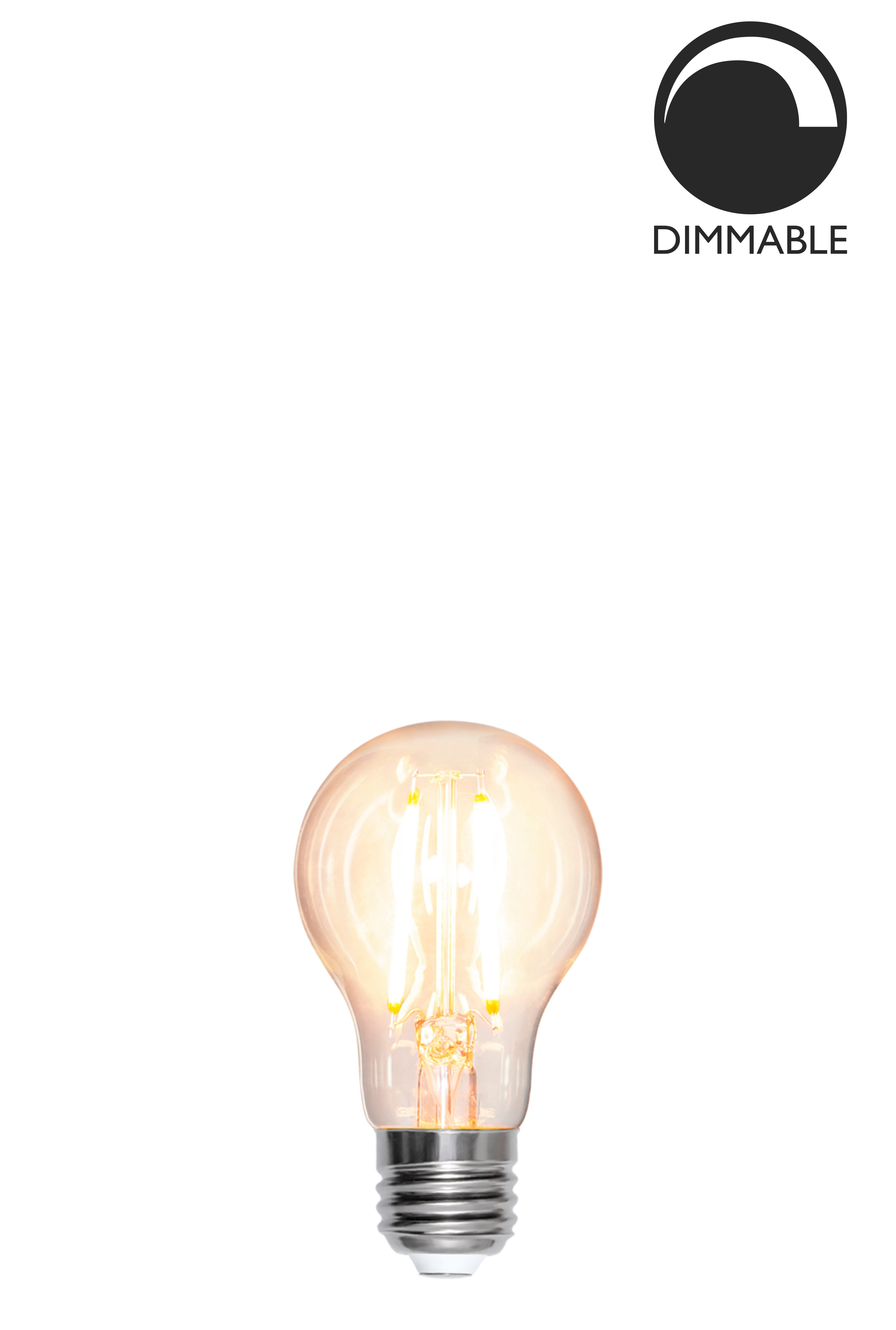 Ljuskälla E27 LED Filament Normal Klar 8W
