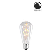 Ljuskälla E27 LED Soft Filament Uniterm Klar 5W