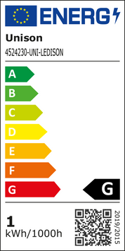 Ljuskälla E14 LED Filament Rör Klar 1W