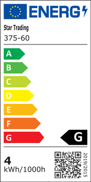 Ljuskälla E27 LED Filament Rör Vit 4W