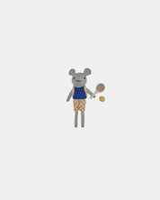 Nuni Mouse Tennisdocka, Ljusgrå