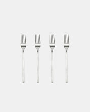 Yuka Gaffel, 4-Pack, Borstat stål