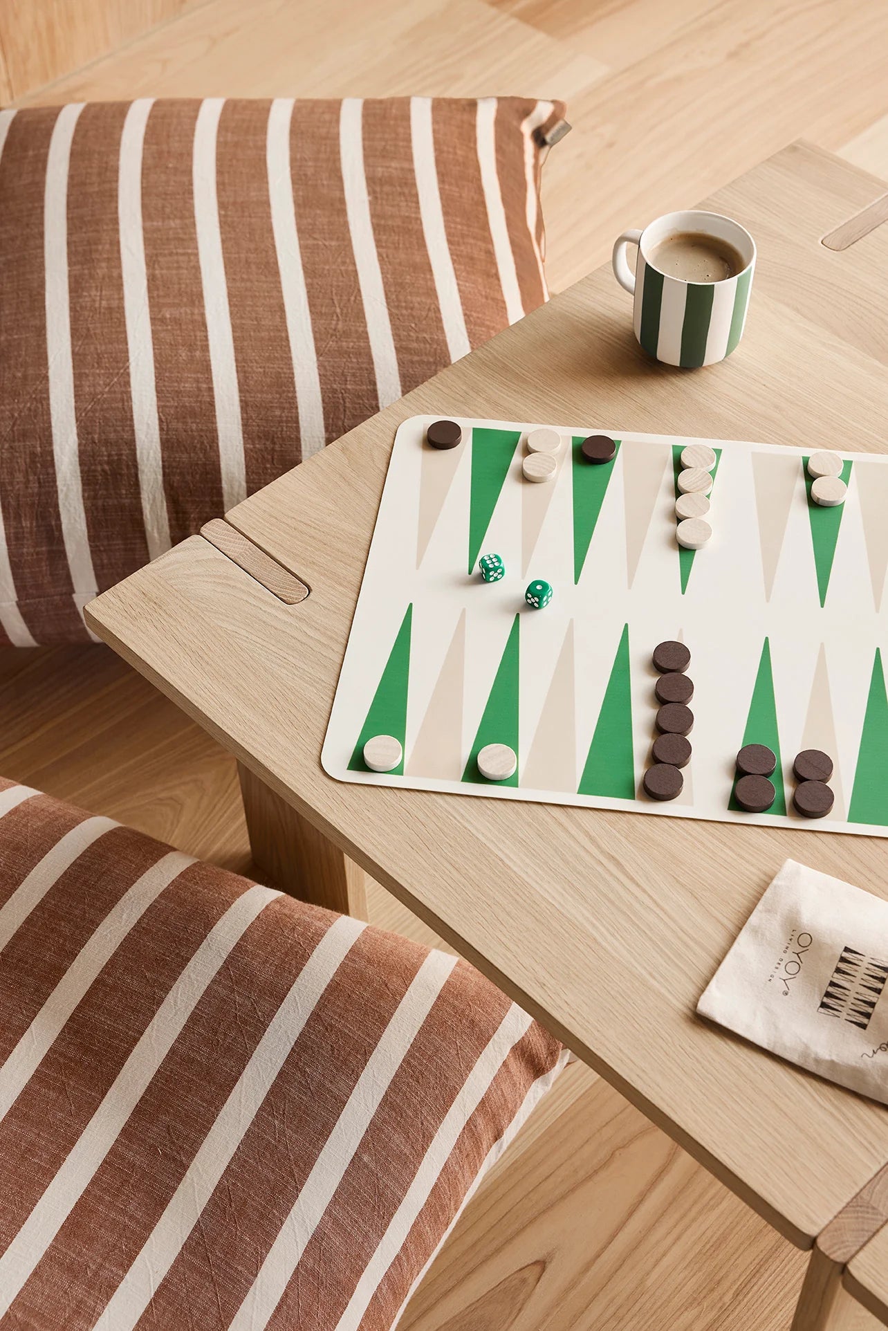 Backgammon, Grön