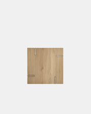 OY Square Sidobord 40x40, Natur
