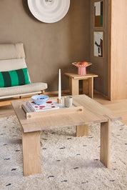 OY Square Soffbord 75x75, Natur