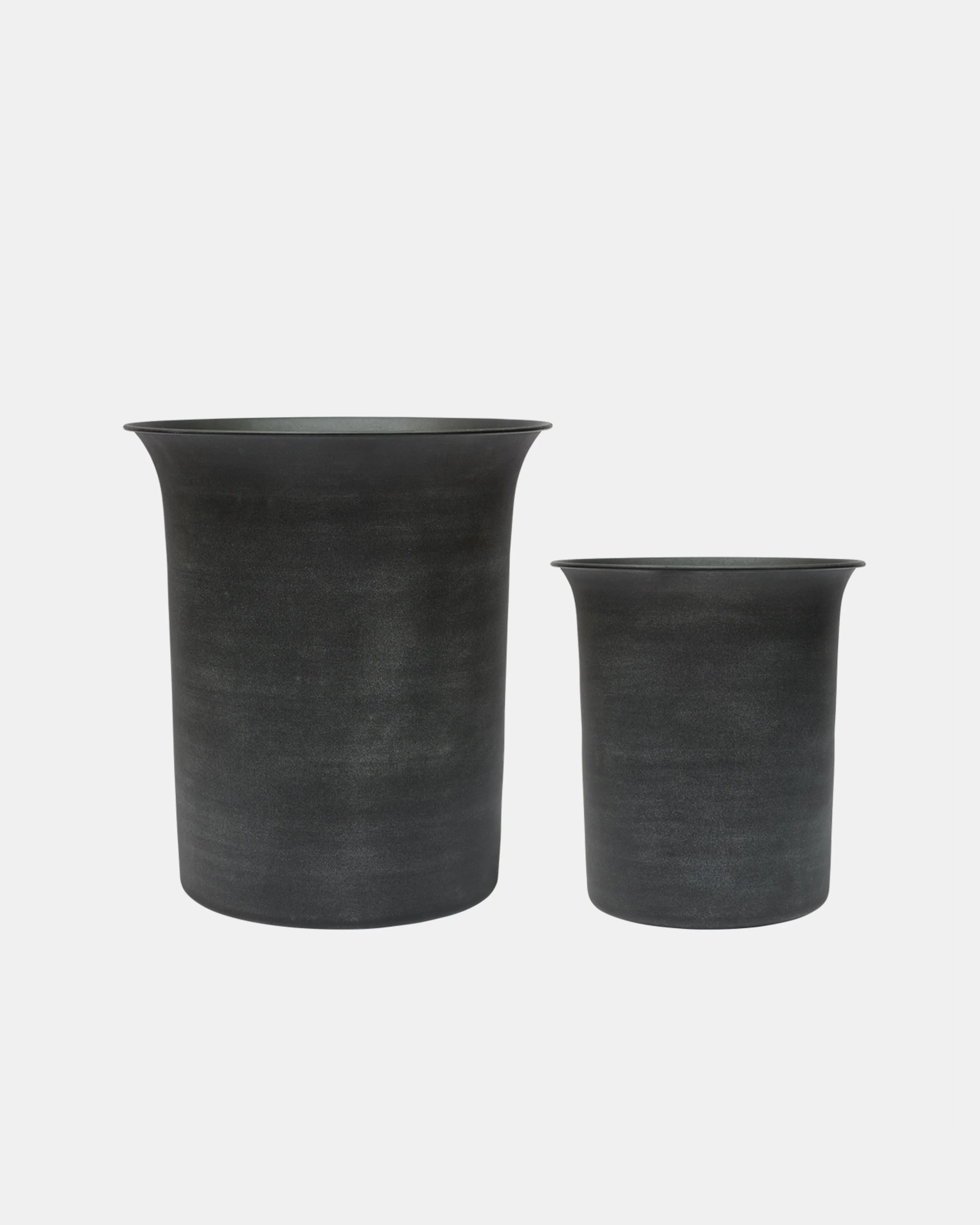 Iri Metallkruka, 2-Pack, Stone