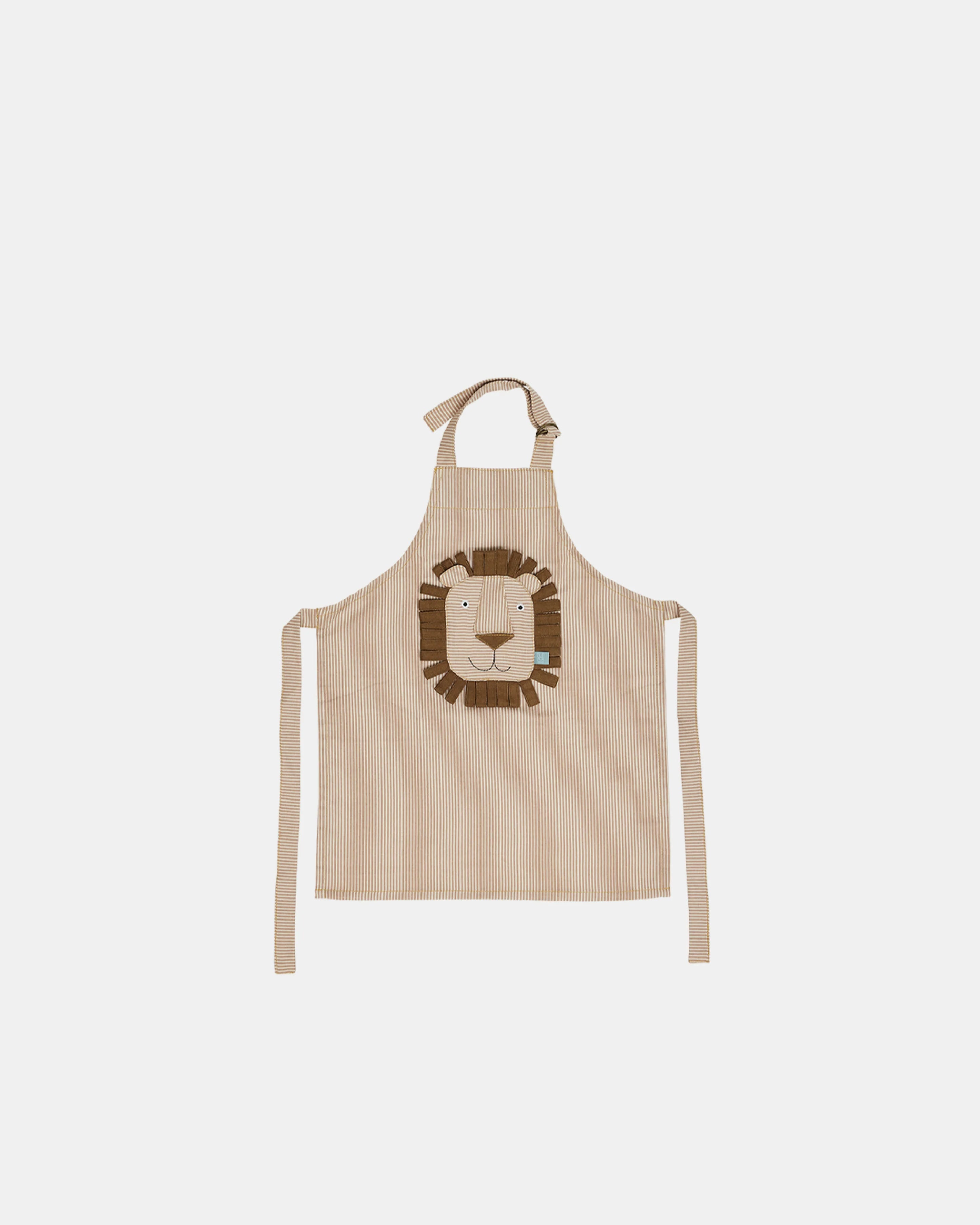 Denim Förkläde Lejon, Caramel