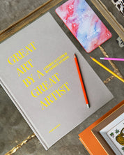 Frame book - Great Art, Beige