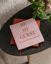 Guest Book - Rust/Pink
