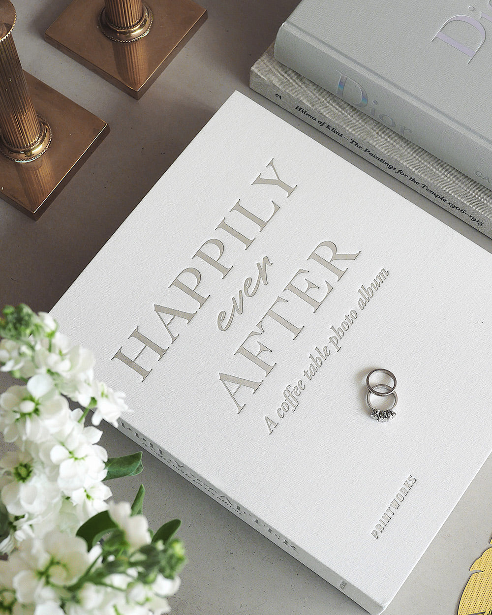 Photo Album - Happily Ever After, Ivory