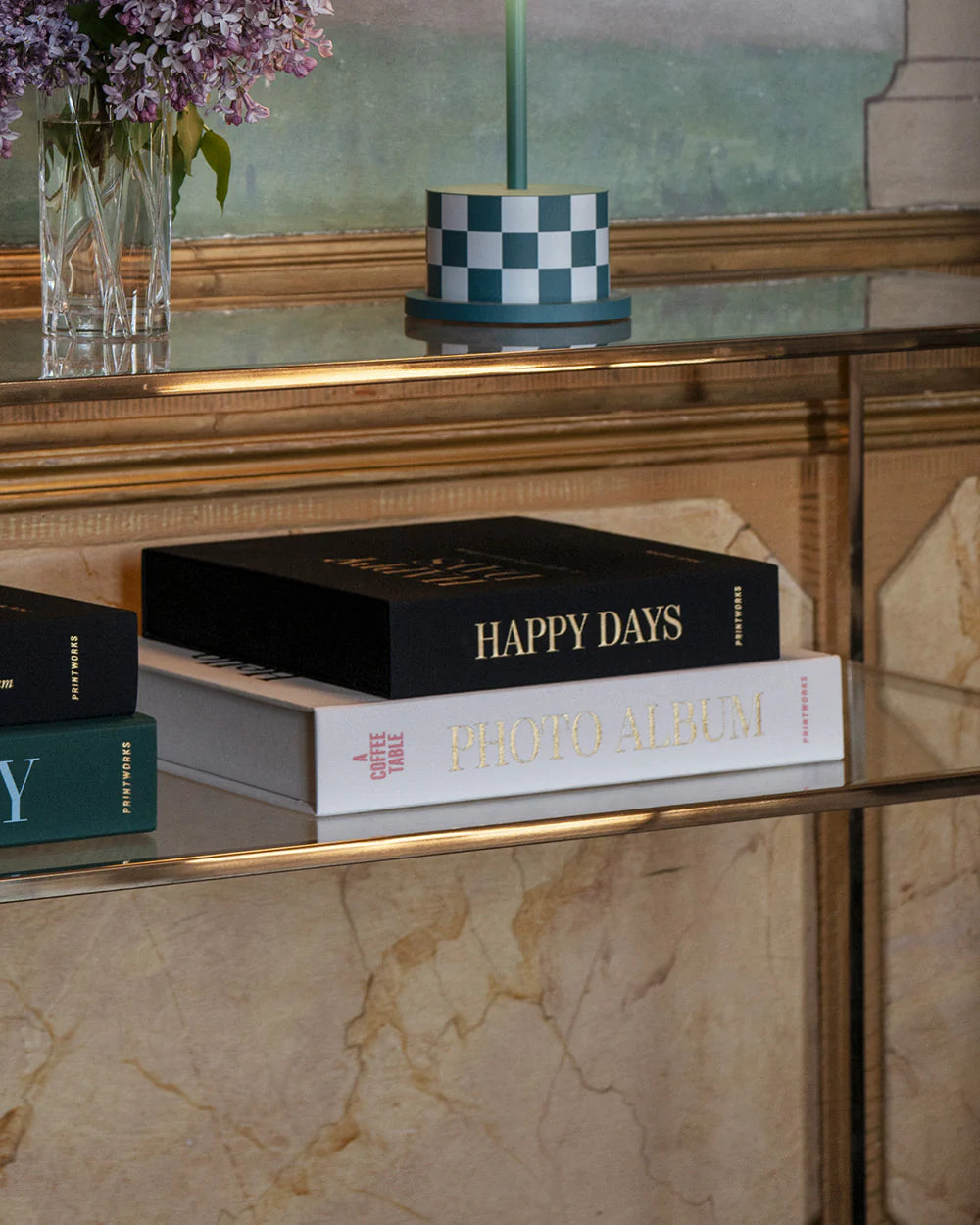 Photo Album - Happy Days, Black (S)