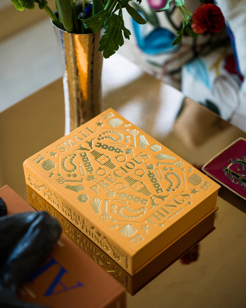 Storage box - Precious Things, Yellow