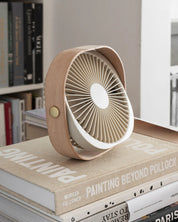 Table fan - Fantastic Wood, Beige