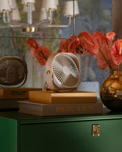 Table fan - Fantastic Wood, Beige