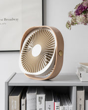 Table fan - Fantastic Wood, Beige
