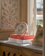 Table fan - Fantastic Wood, Beige