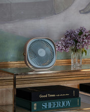 Table fan - Fantastic Wood, Dusty Blue