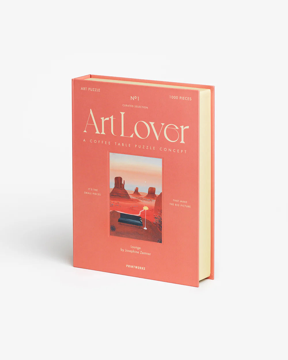 Art Lover Book Puzzle - Lounge, 1000 pcs