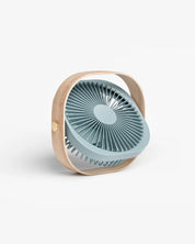 Table fan - Fantastic Wood, Dusty Blue