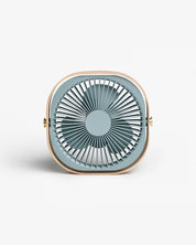 Table fan - Fantastic Wood, Dusty Blue