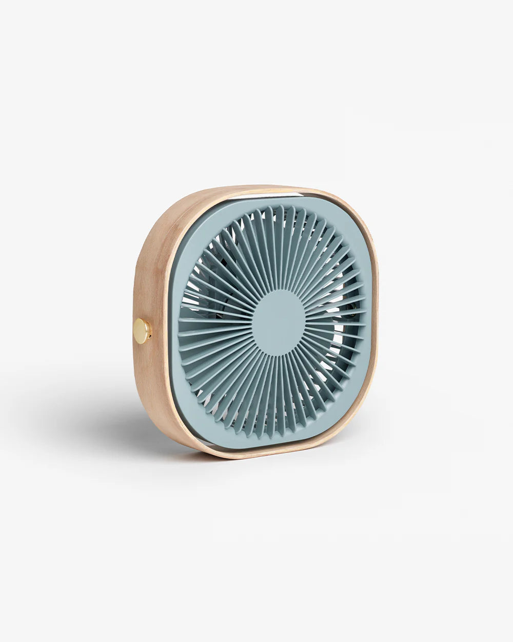 Table fan - Fantastic Wood, Dusty Blue
