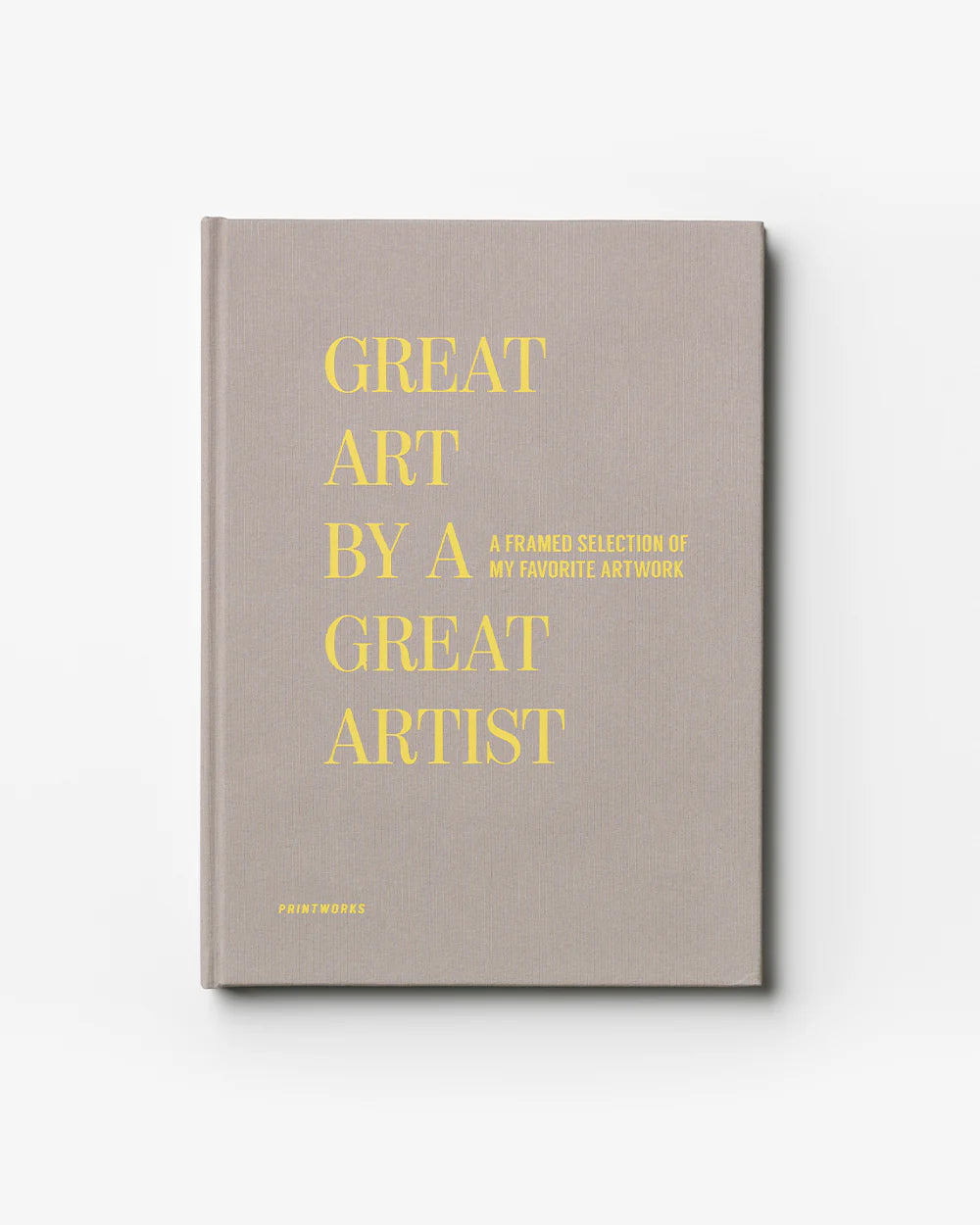 Frame book - Great Art, Beige
