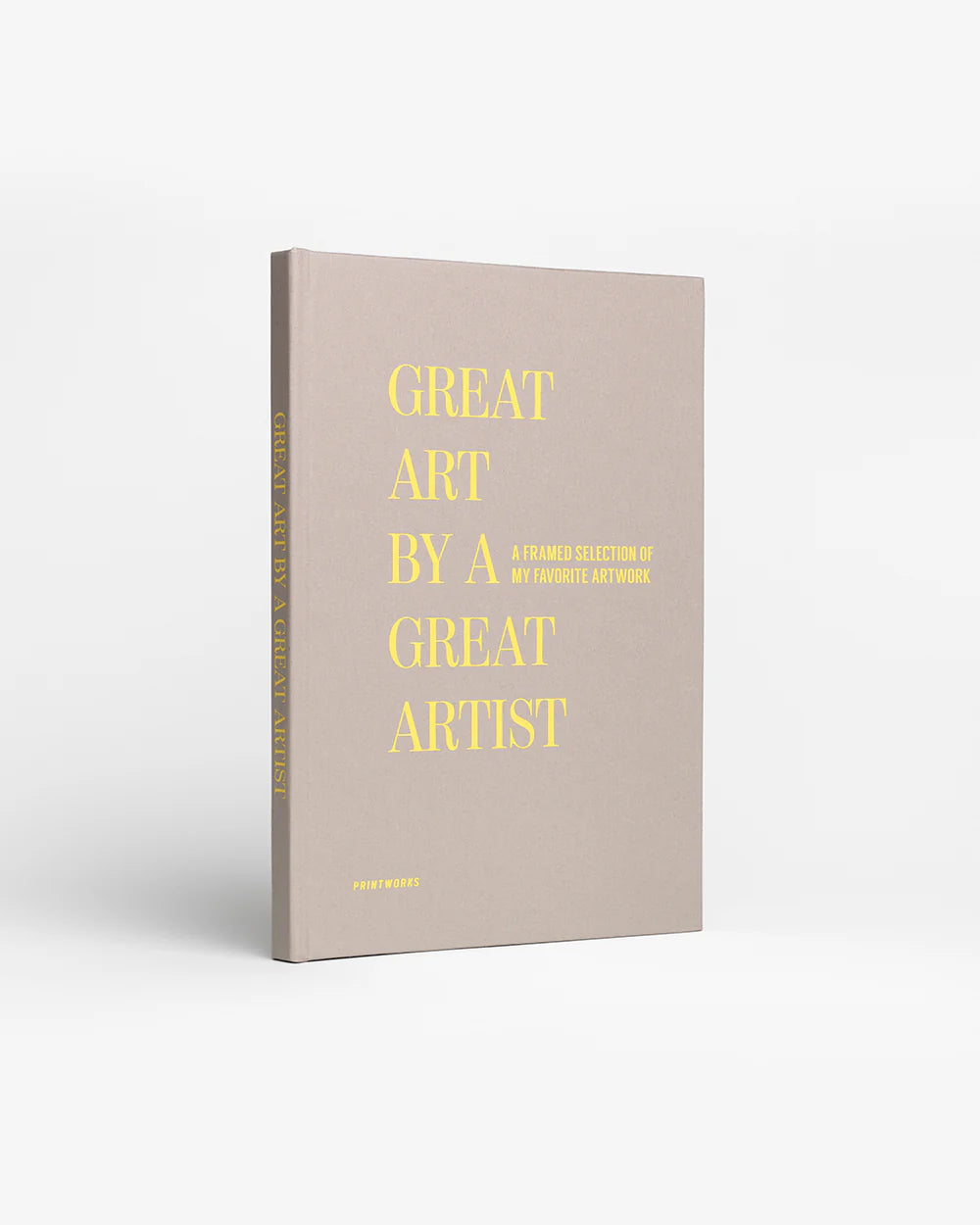 Frame book - Great Art, Beige