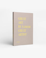 Frame book - Great Art, Beige