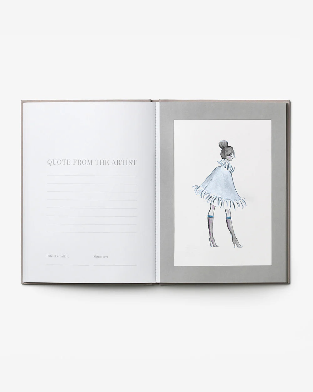 Frame book - Great Art, Beige