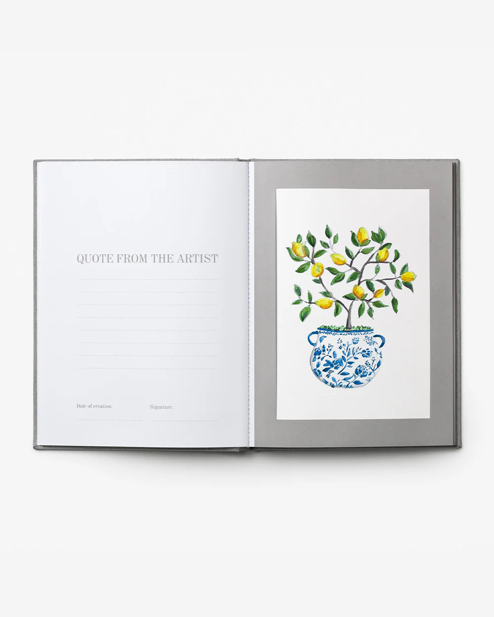 Frame book - Great Art, Grå