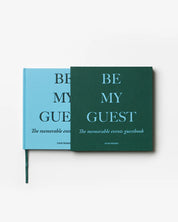 Guest Book - Green/Blue