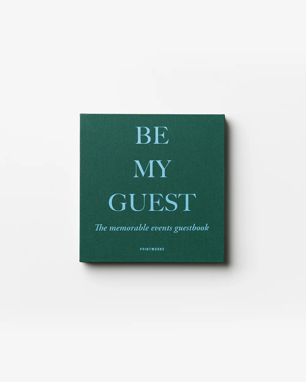 Guest Book - Green/Blue