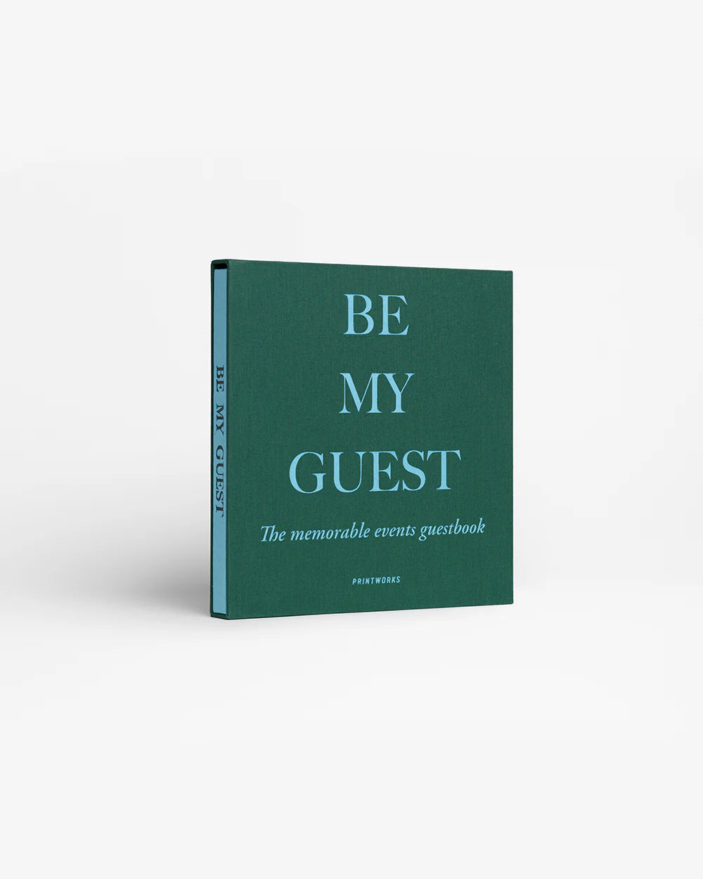 Guest Book - Green/Blue