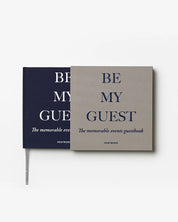 Guest Book - Grey/Navy
