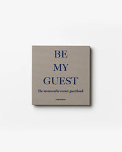Guest Book - Grey/Navy