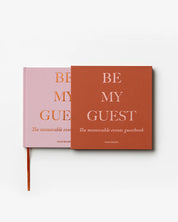 Guest Book - Rust/Pink