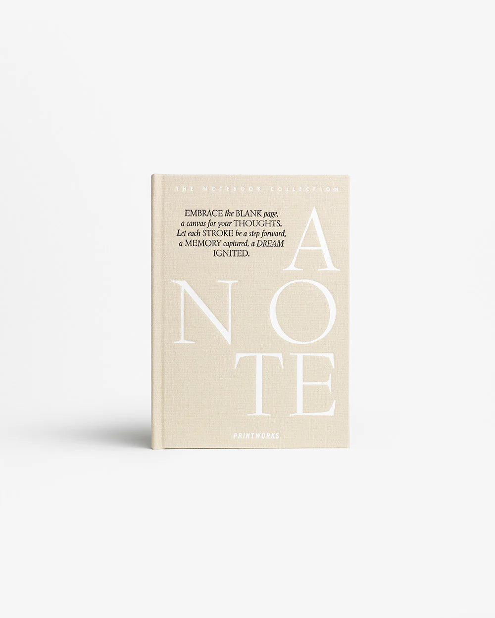 Notebook - Just a Note, Beige