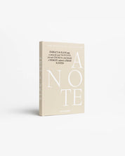 Notebook - Just a Note, Beige