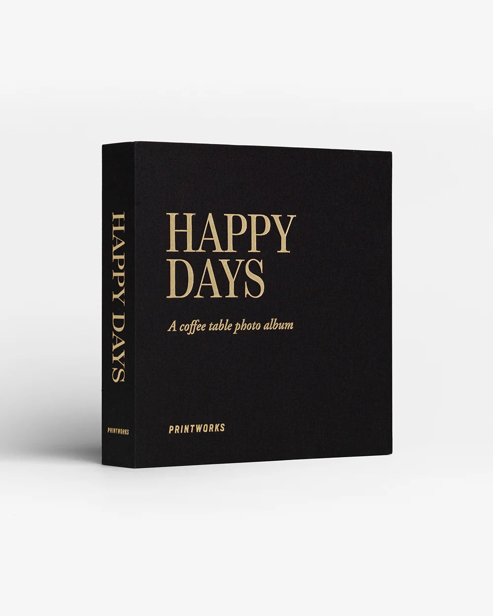 Photo Album - Happy Days, Black (S)
