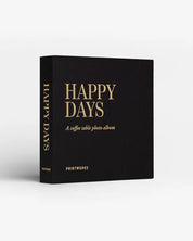 Photo Album - Happy Days, Black (S)