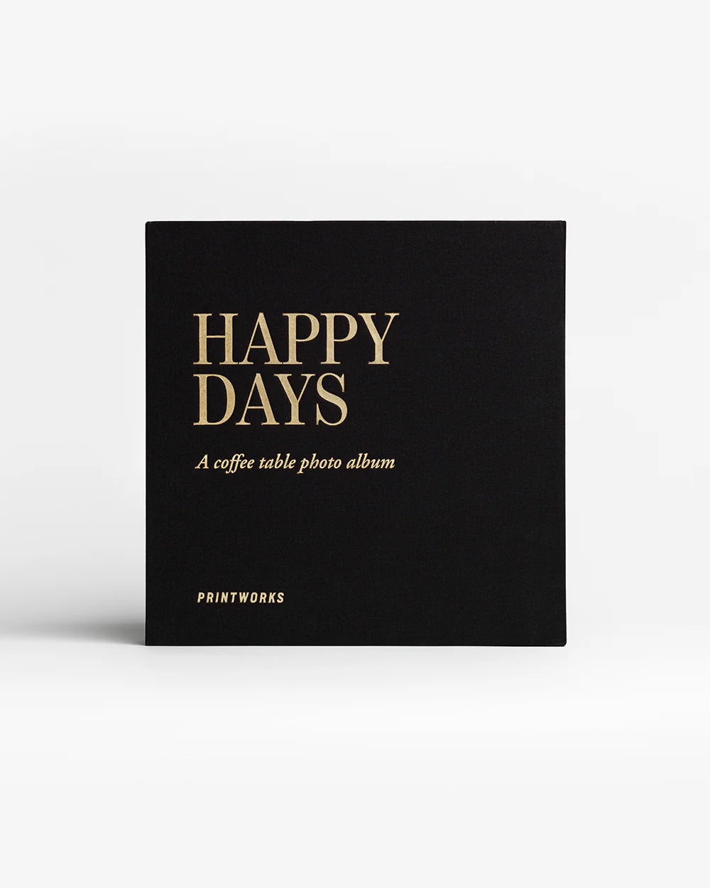 Photo Album - Happy Days, Black (S)