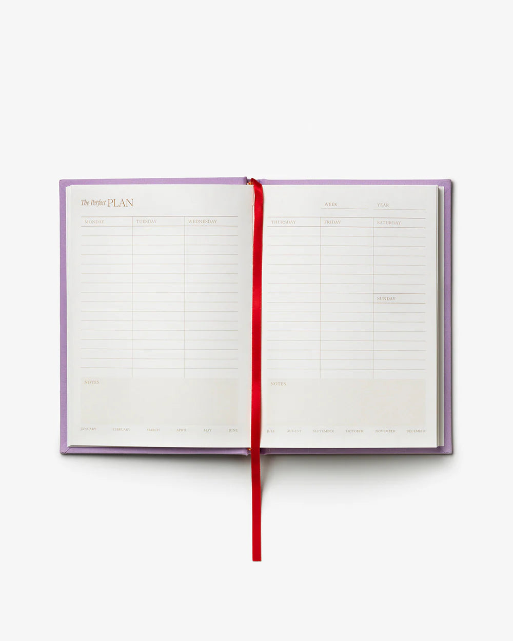 Weekly Planner - The Perfect Plan, Violet
