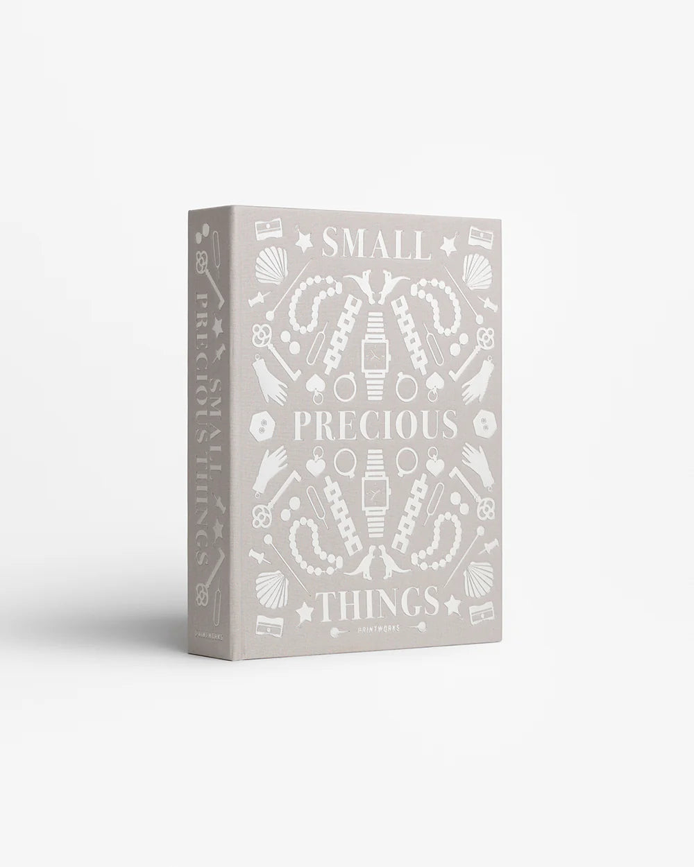 Storage box - Precious Things, Grey