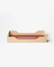 Lacquered Tray - Swell, Maroon/Pink M