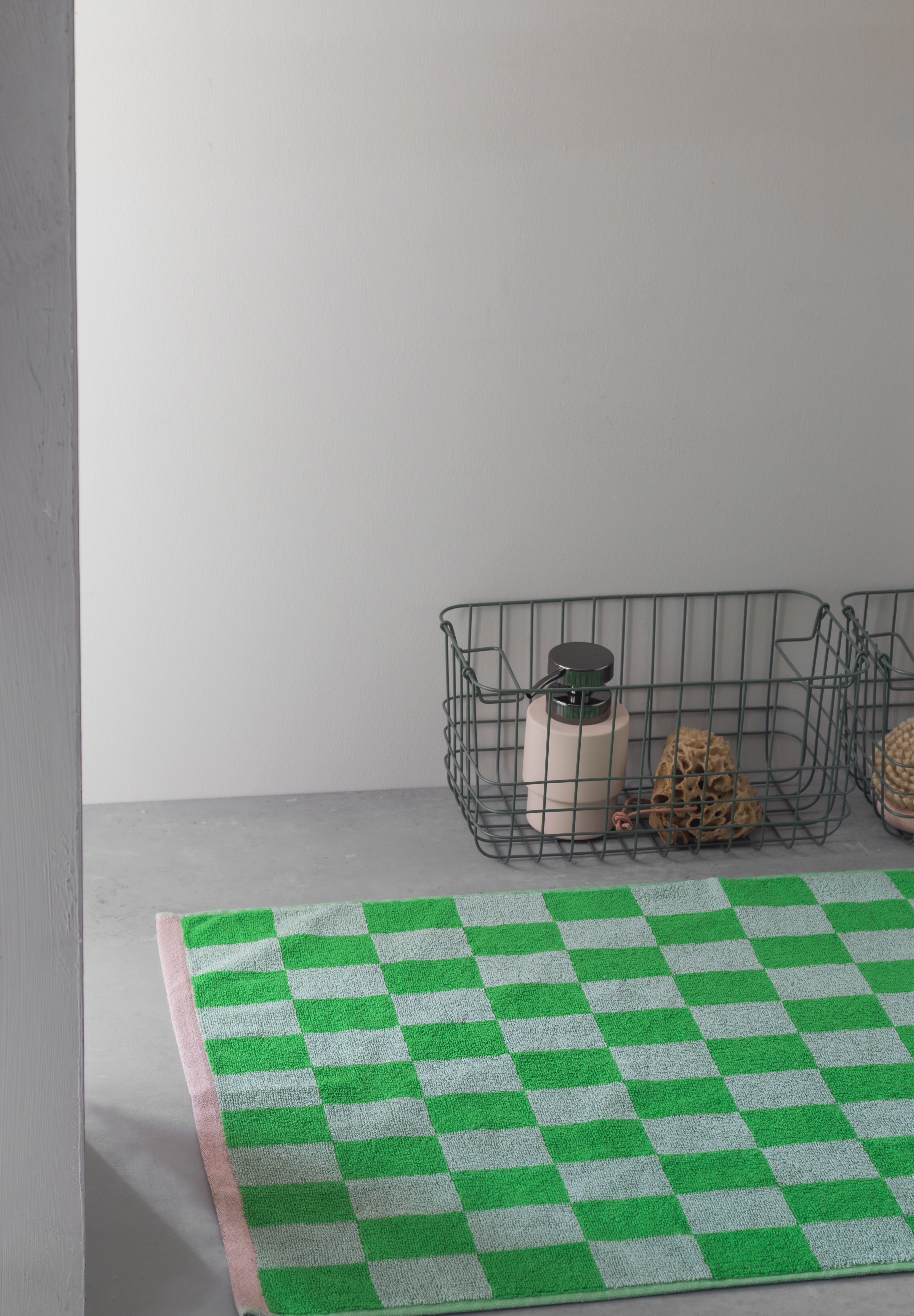 RETRO Badrumsmatta 50x80, Grön