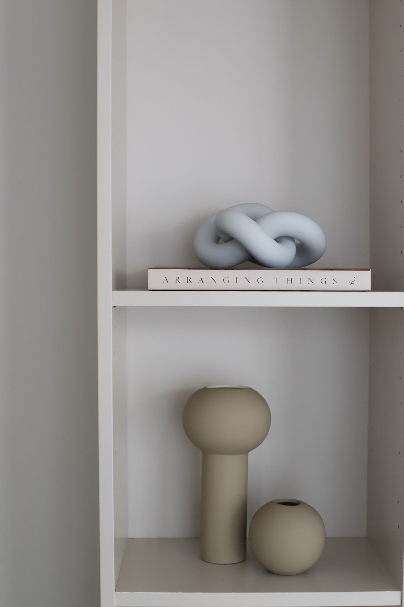 Knot Table Dekoration, Pale Blue