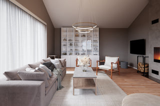 Trione taklampa natur