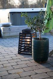 Yankton bord/golvlampa IP44 sandsvart