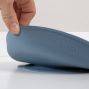 Silikontallrik 2-Pack, Powder Blue