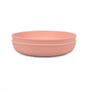 Silikontallrik 2-Pack, Peach